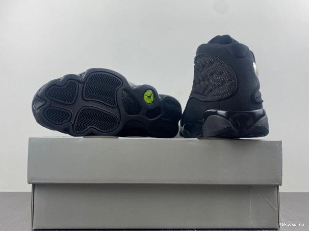 Cheap TB Black Air Retro Jordan 414571-011 13 Cat 0814